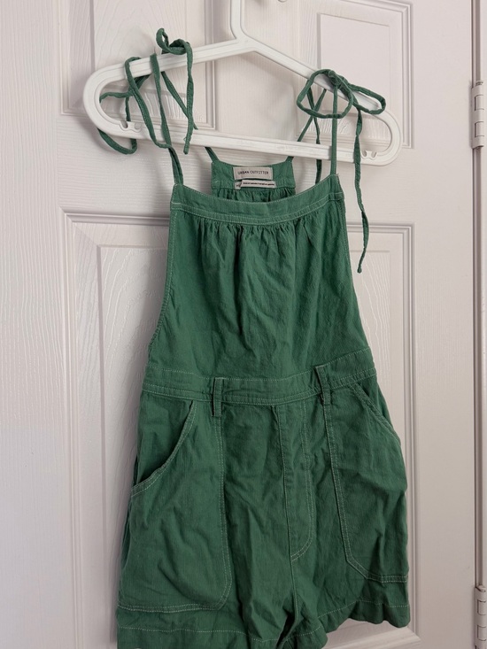 Urban Outfitters Pants - Urban Outfitters Green Tie-Strap Romper